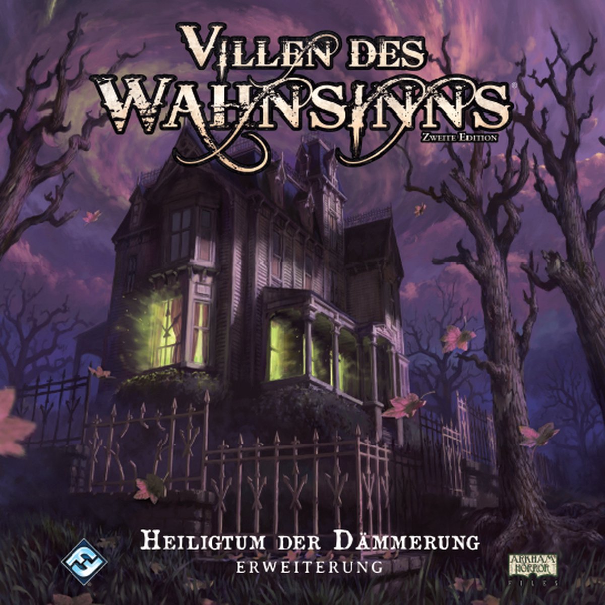 Fantasy Flight Games Manoirs de la folie : deuxième édition - Sanctuaire du crépuscule, jeu de rôle pour adultes et enfants