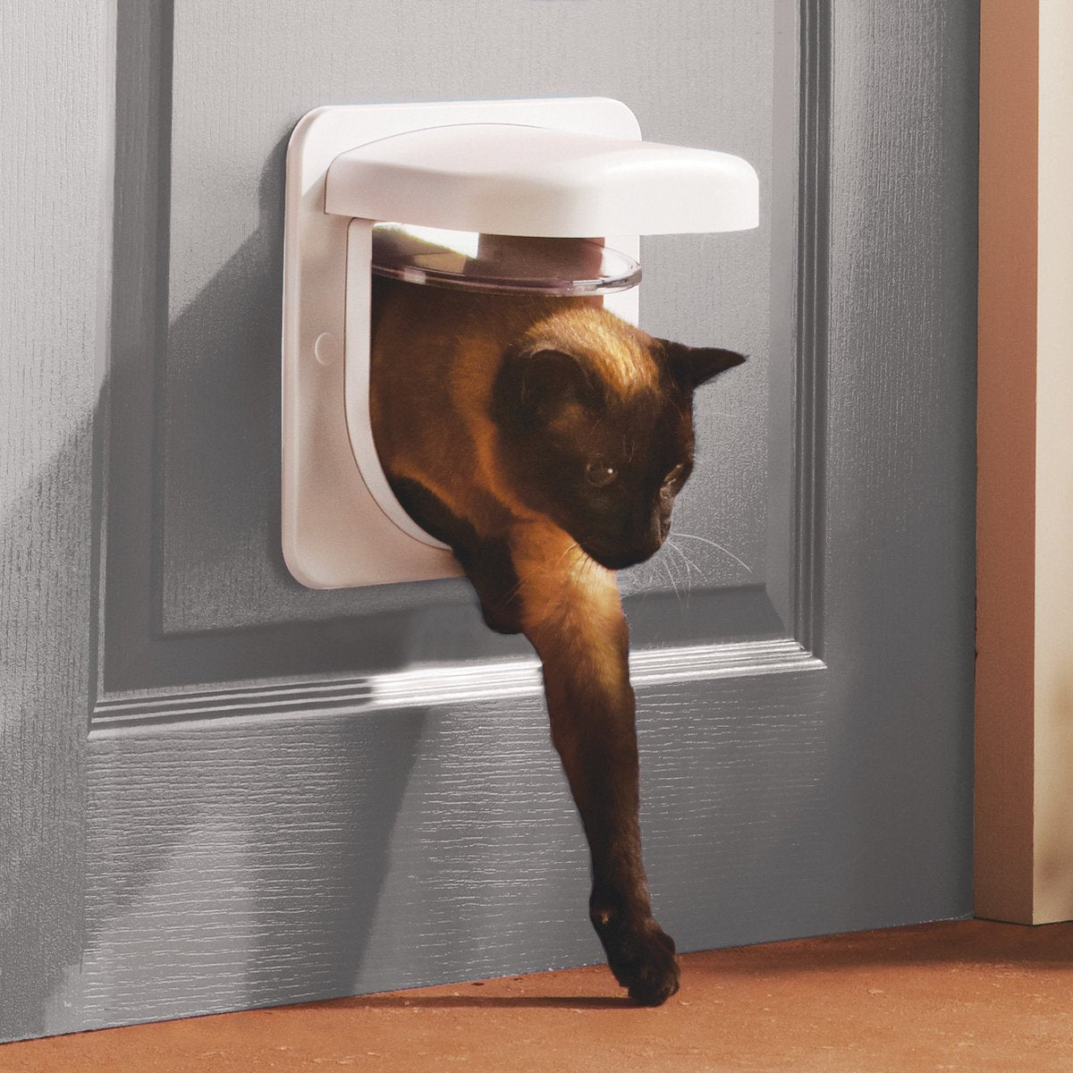 Petsafe petporte smart flap - chatière - blanc - 15,9 x 24,1 x 23,8 cm