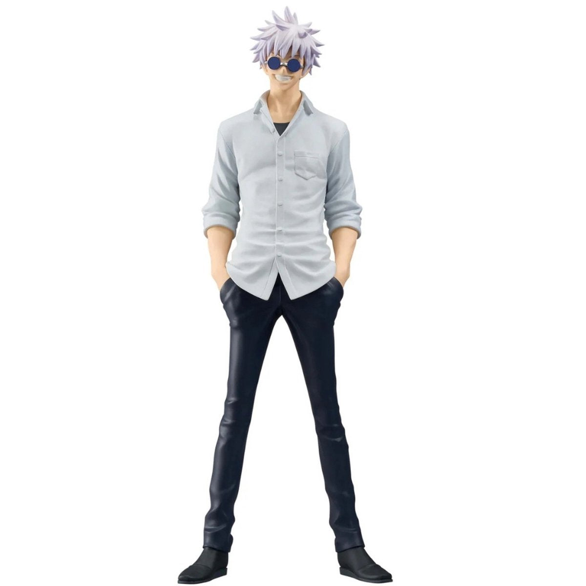 Bandai Namco Bandai Jujutsu Kaisen : Inventaire caché Mort prématurée – Figurine du roi de l'artiste – Satoru Gojo