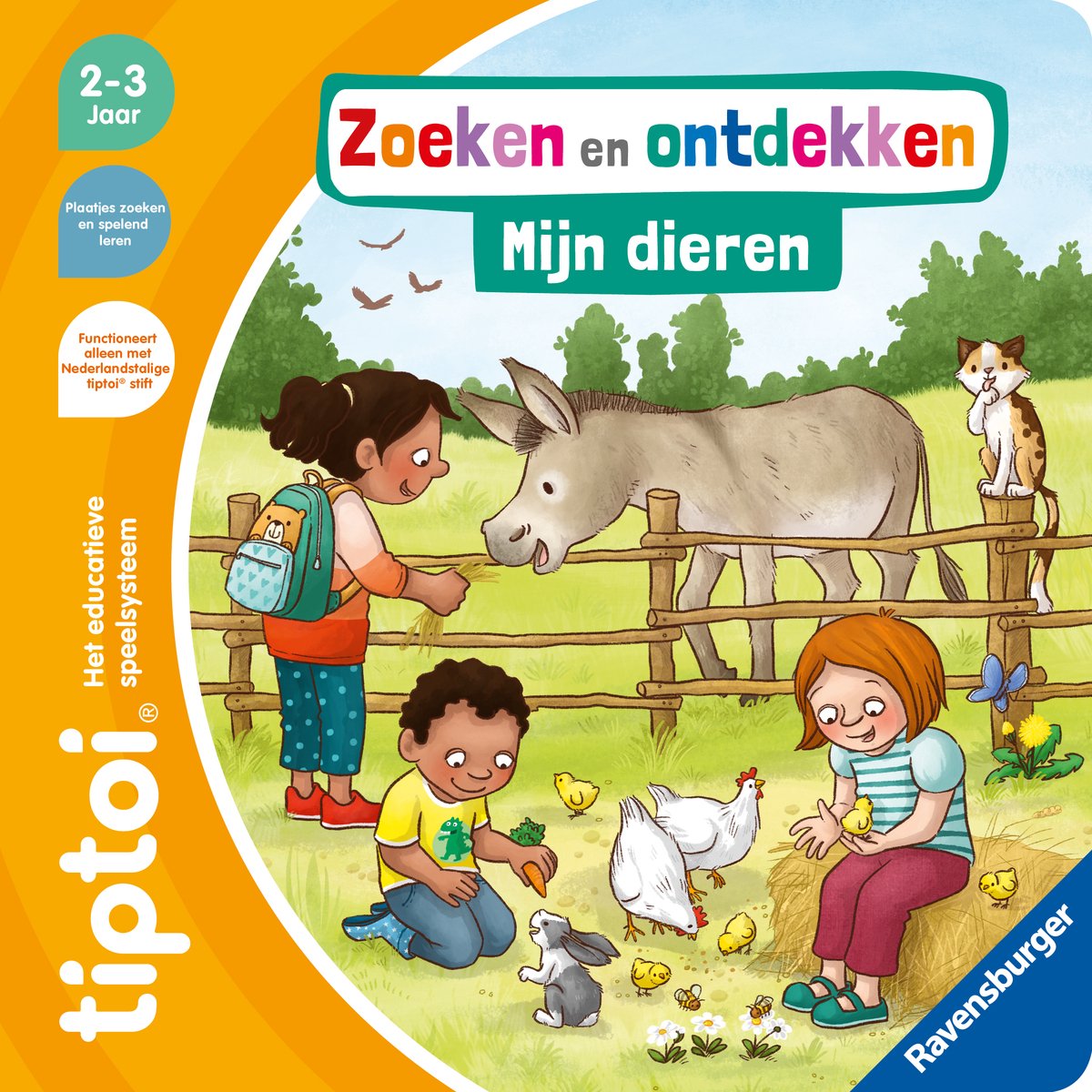 Ravensburger tiptoi livre recherche et découverte de mes animaux