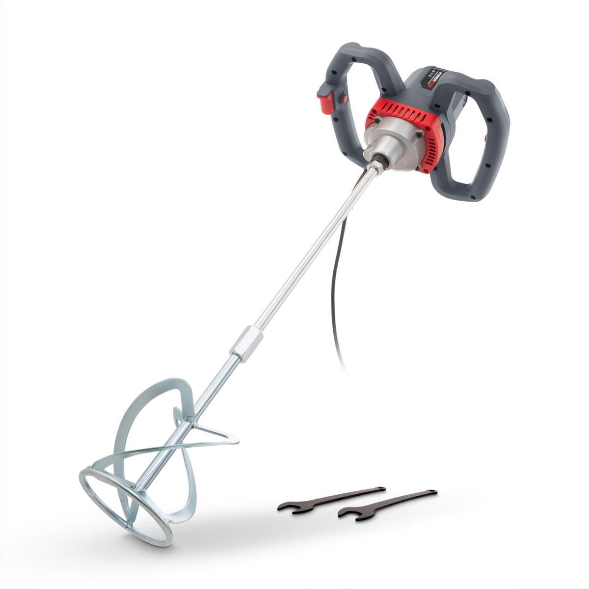 Mélangeur de peinture à béton Powerplus powe80070 - 1200w - vitesse variable - avec tige d'agitation 120x590mm