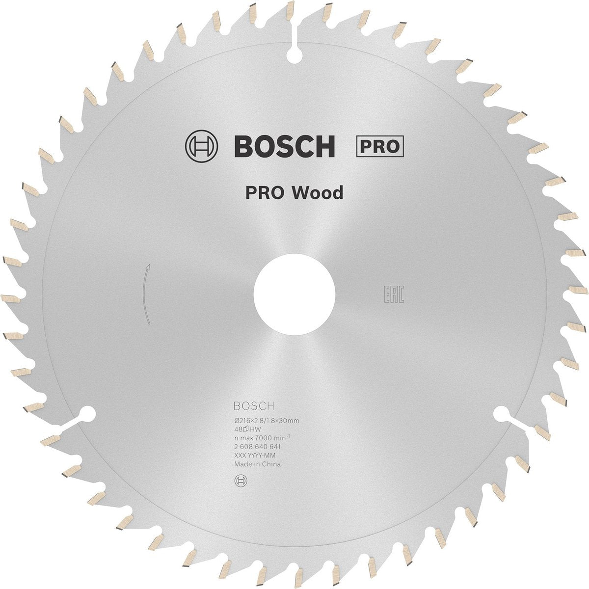 Bosch cirkzb opt kv 216x30x2.8 48t wz n