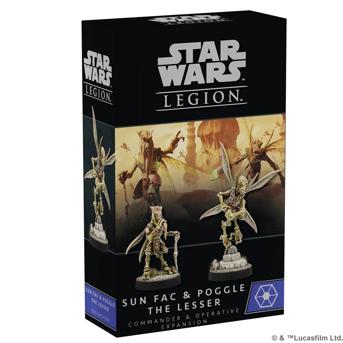 Jeux de masse atomique | Star Wars Legion : Extension Sun Fac Poggle The Lesser Commander