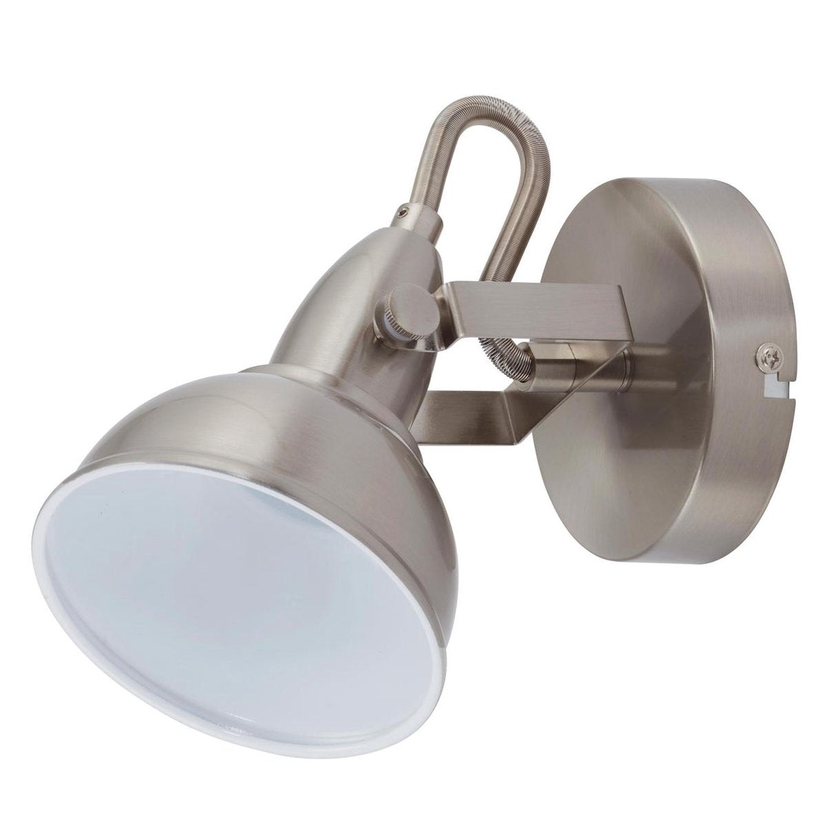 Briloner leuchten soft - applique murale - spot de plafond - 1 lumière - spot pivotant et inclinable - design rétro vintage - max. 40 watts - 15,6 x 10 cm