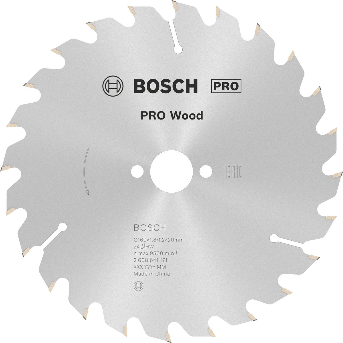 Bosch cirkzb opt 160x20 16x1,8 24t wz