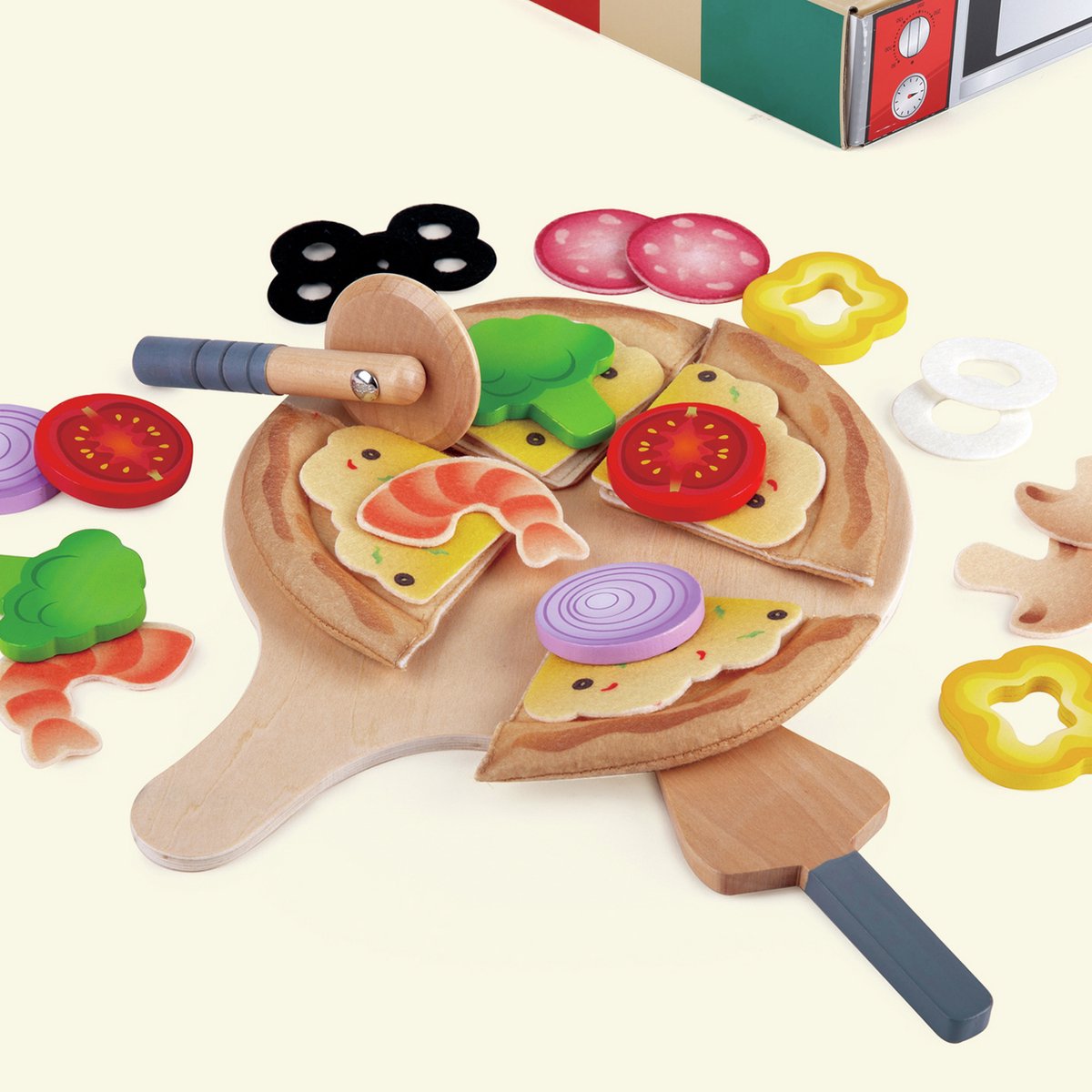 Hape ensemble de jeu de pizza parfait