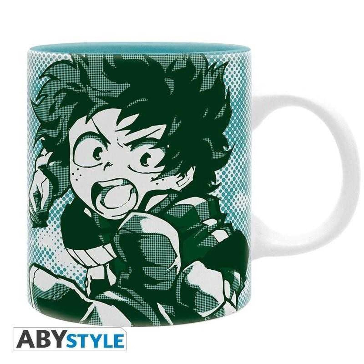 Sans marque my hero azademia - gobelet 320 ml - deku
