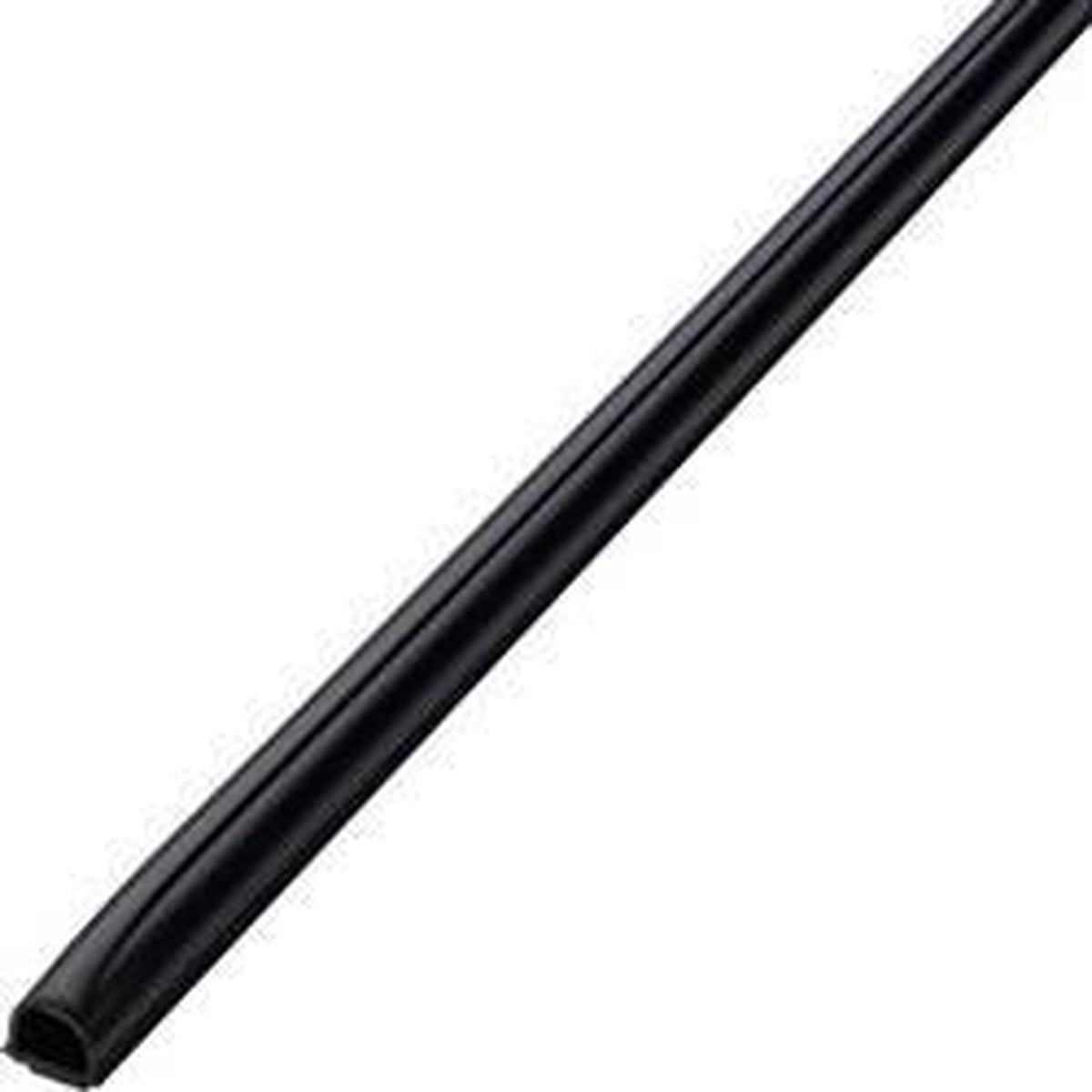 Inofix cablefix flexibel 2201 zwart (8x7mm) zelfklevend (4x1m) (nieuw nu ook in 10mm)