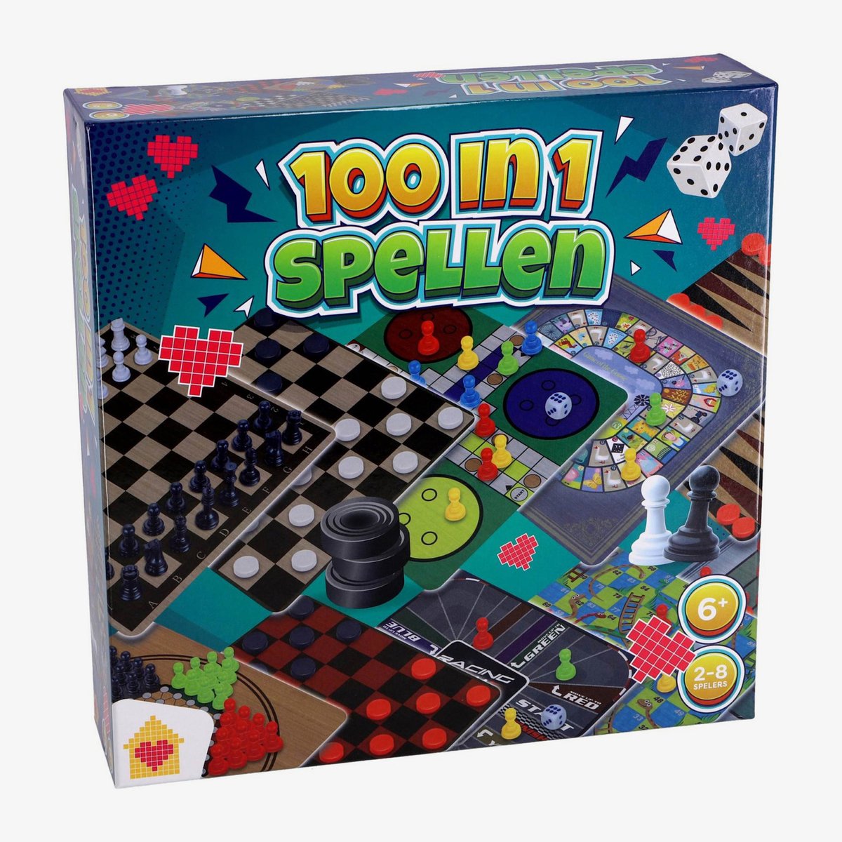 Boîte de jeu de marque privée Osa 100 en 1 | 2 pièces
