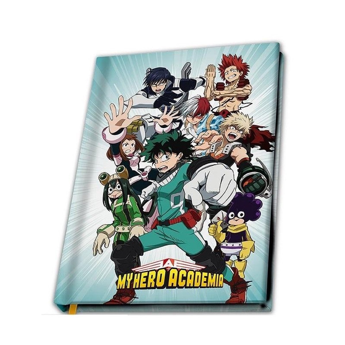 Abystyle - my hero academia - carnet - a5 - héros