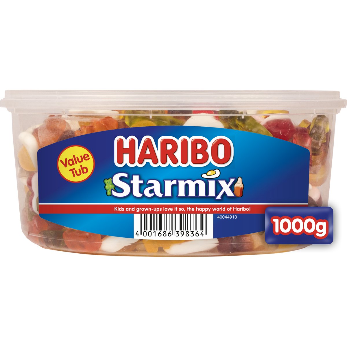 Haribo starmix - mélange de bonbons aux arômes de fruits - silo 1kg