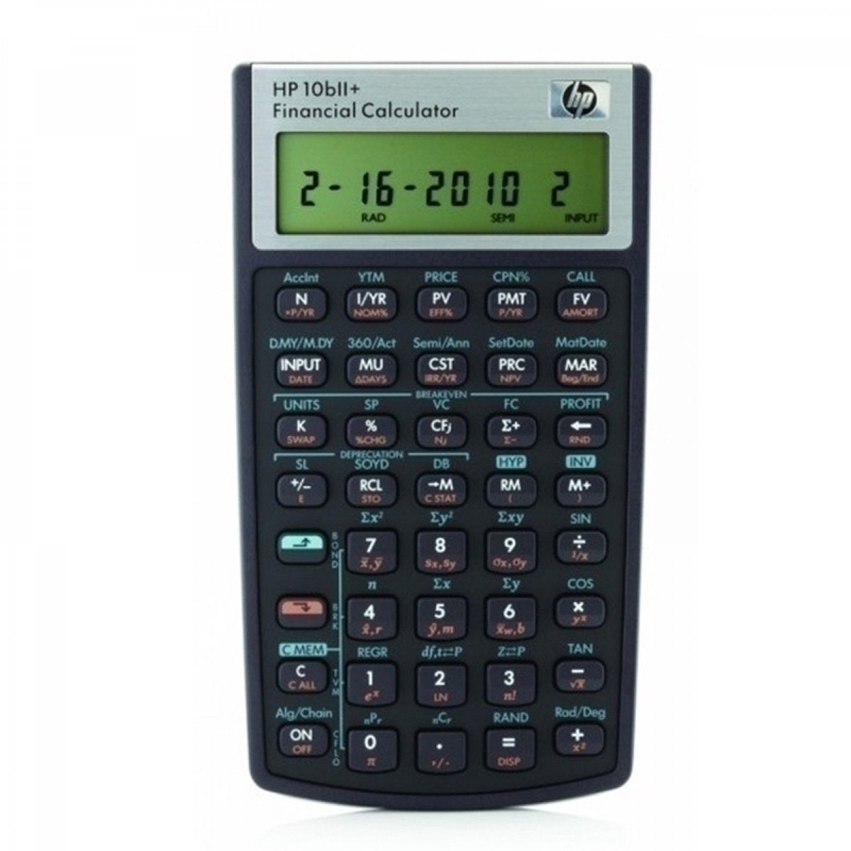 Calculatrice financière HP 10bii+