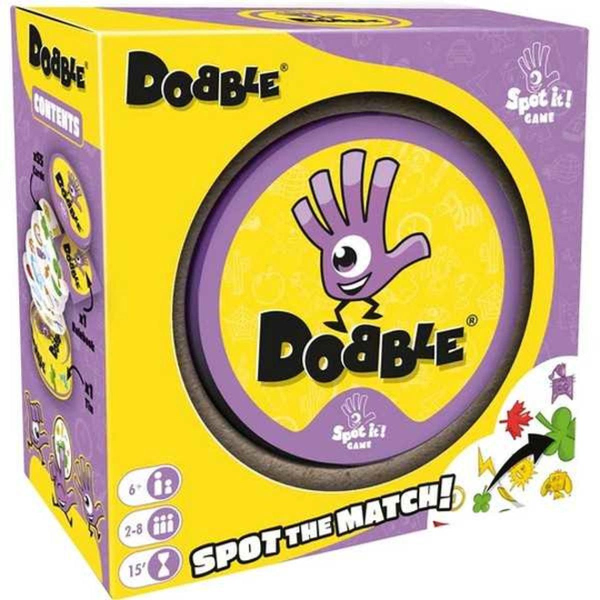 Zygomatique dobble classique - jeu de cartes