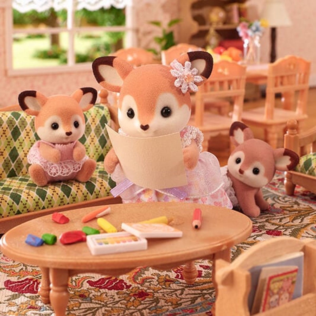 Familles Sylvanian 5800 cerfs jumeaux