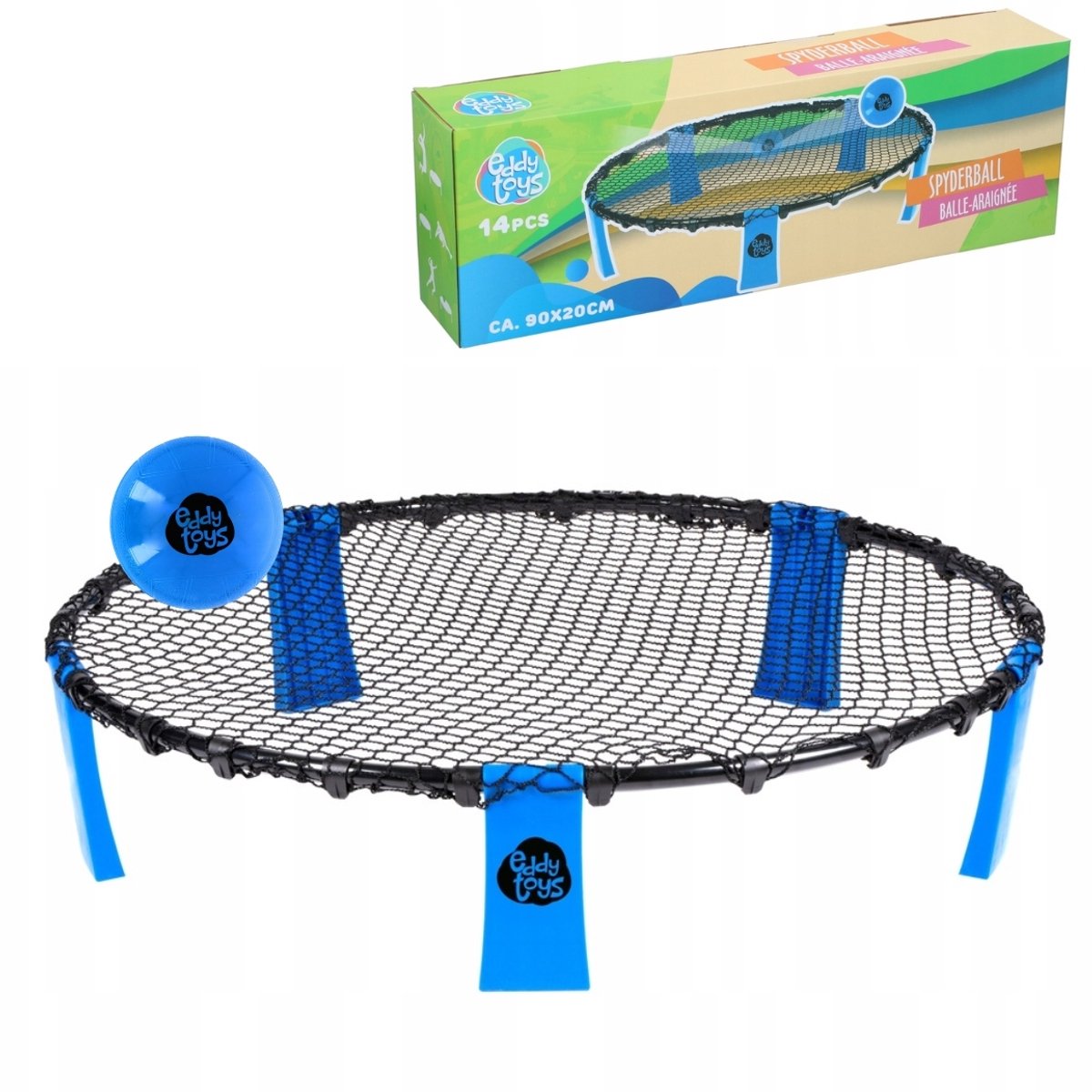 Attraper et lancer un jeu de spyderball