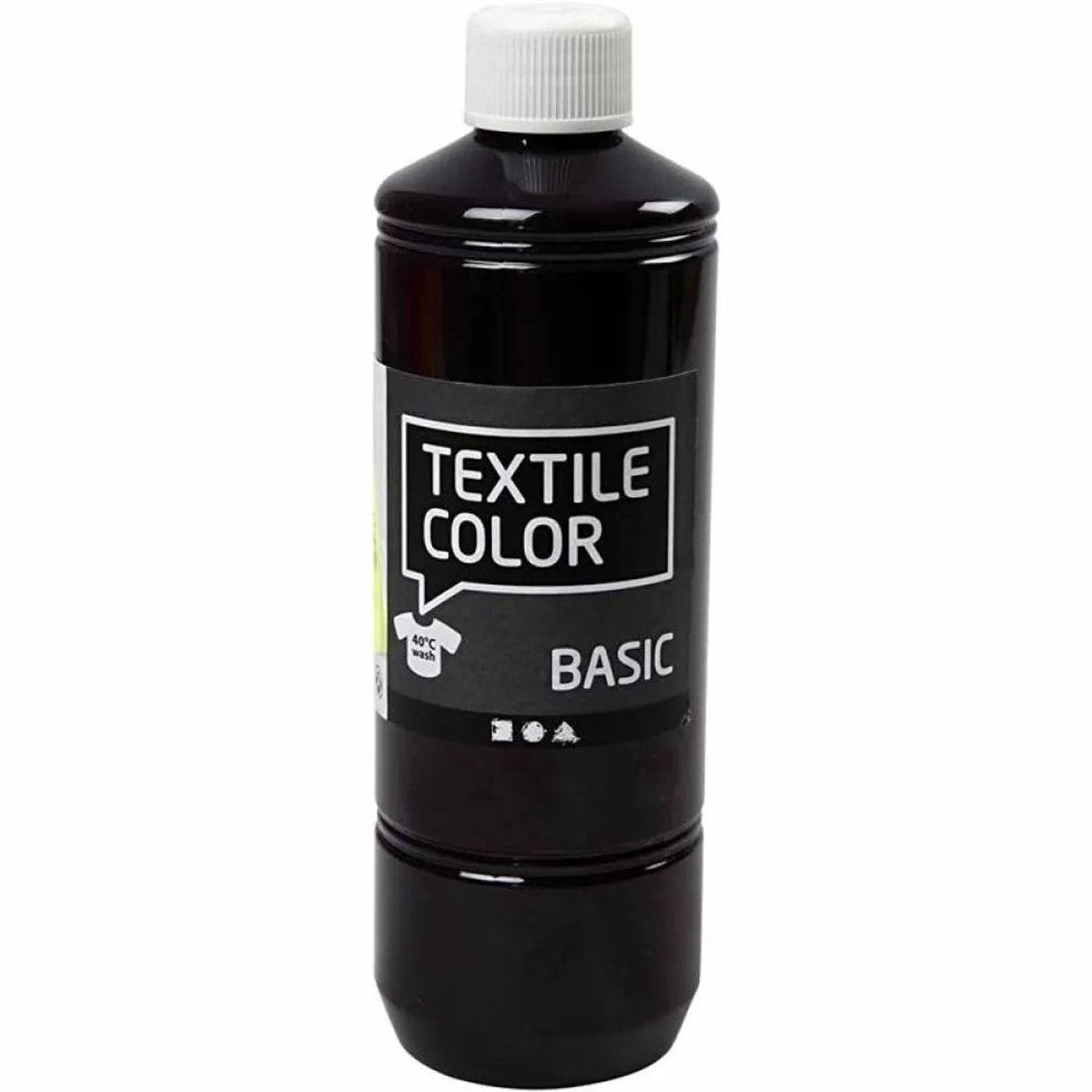 Creativ Company Textile Couleur semi-covergin peinture textile - rouge violet, 500 ml