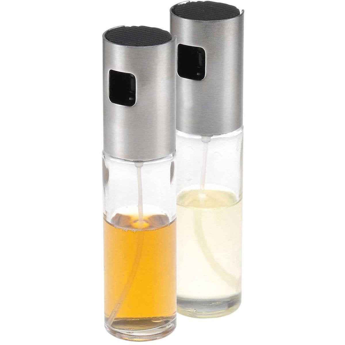 Set vaporisateur d'huile et de vinaigre Westmark - verre et acier inoxydable dia4,2x17,5cm contenu 100ml