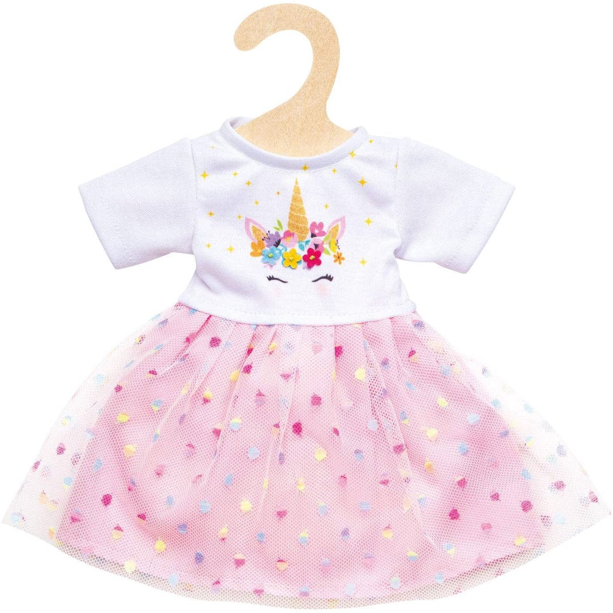 Robe de poupée licorne Heless, 35-45 cm