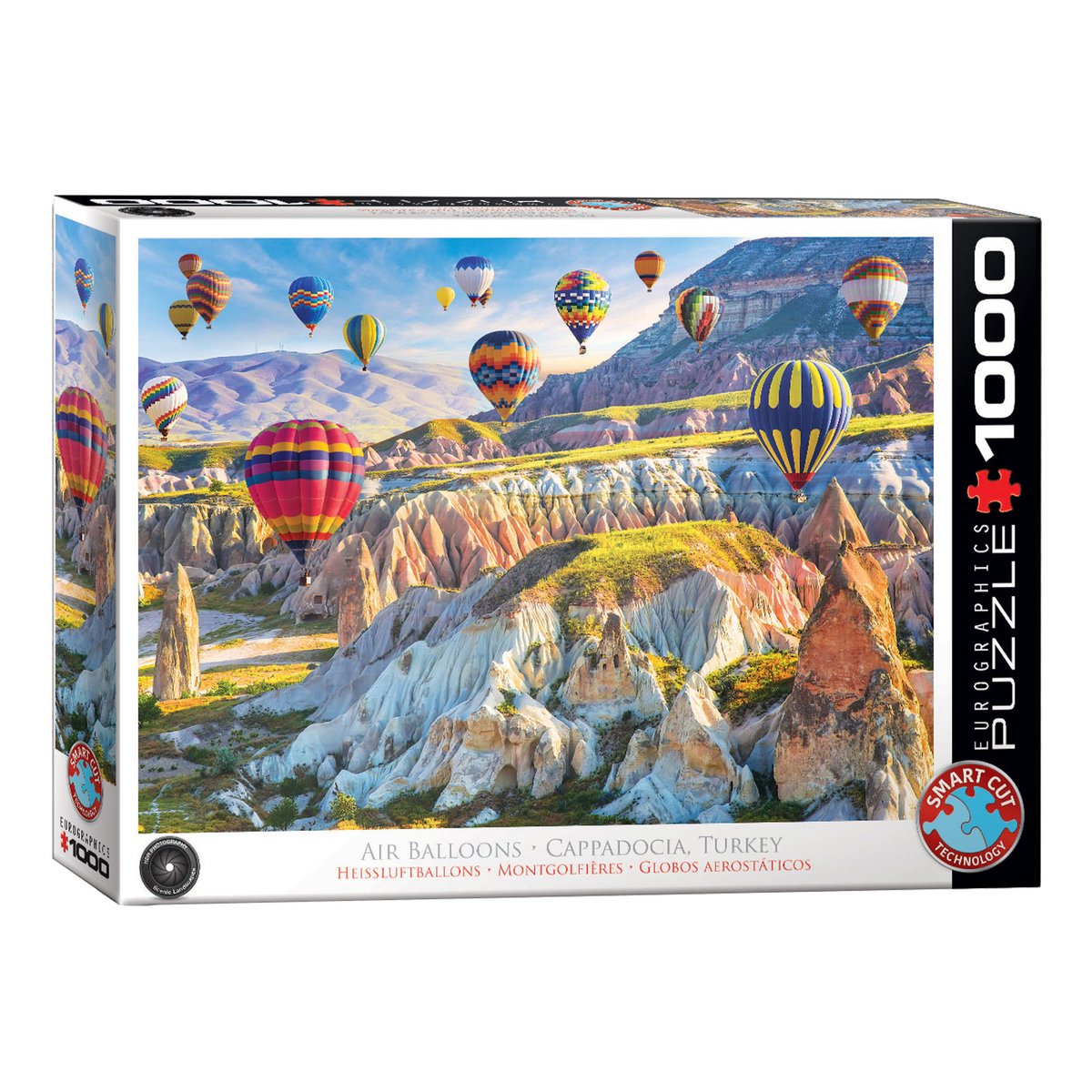 Eurographics - montgolfières au-dessus de la Cappadoce - 1000 pièces 68×48cm (l×h) - puzzle