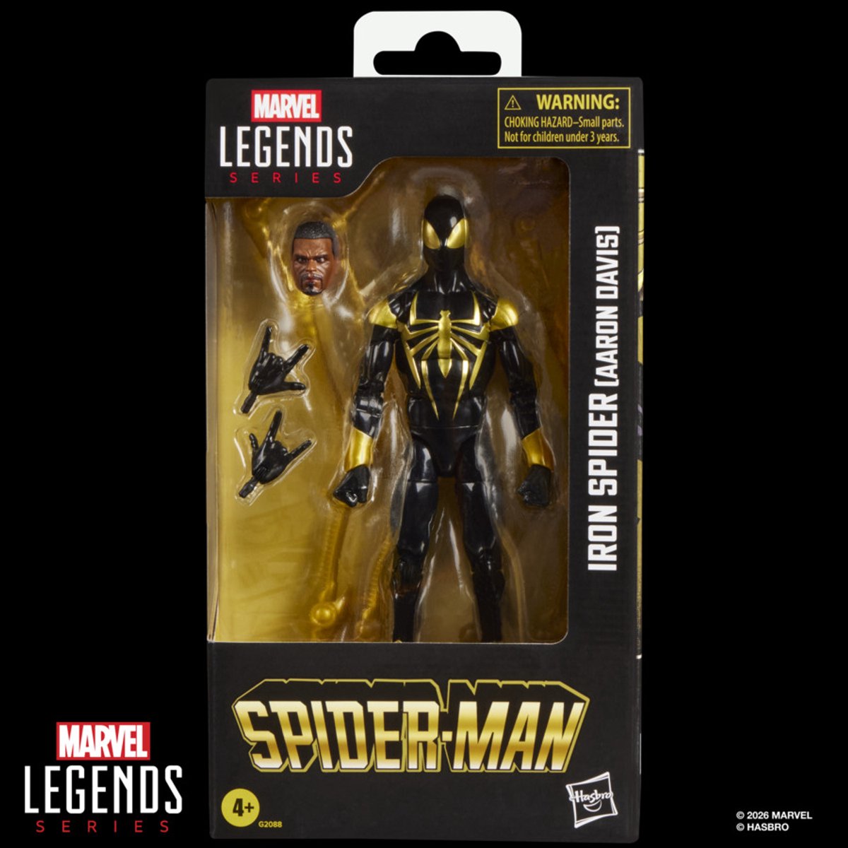Hasbro Marvel Legends Series Iron Spider (Aaron Davies), figurine articulée Spider-Man 15 cm