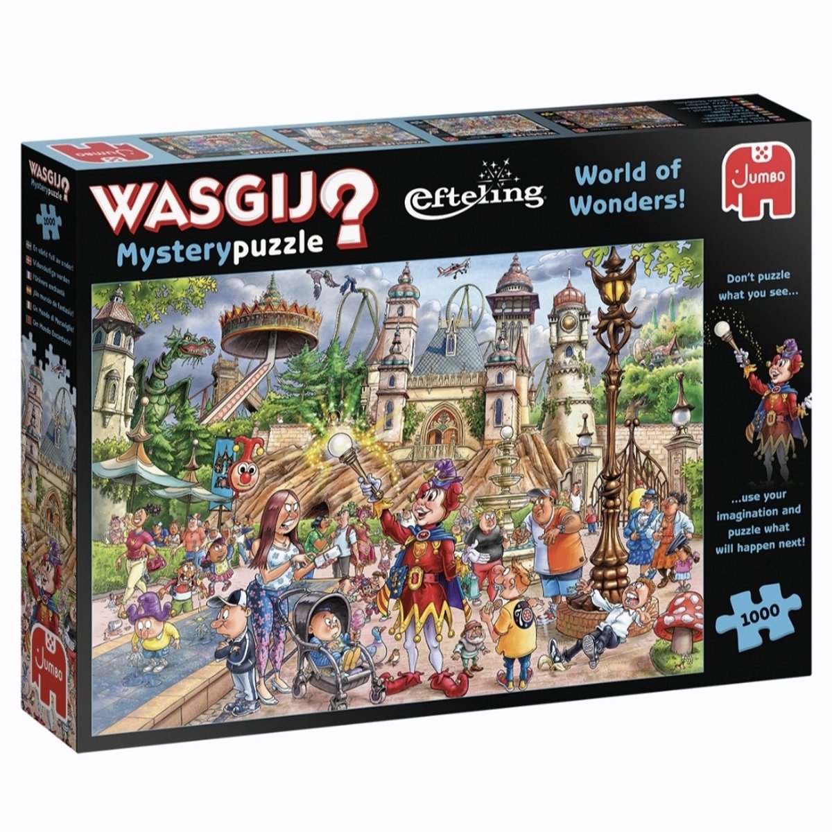 Wasgij mystère Le monde d'Efteling plein de merveilles 1000 pièces - puzzle