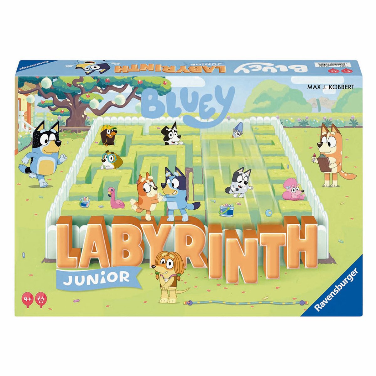 Ravensburger jeu de société labyrinthe junior bluey