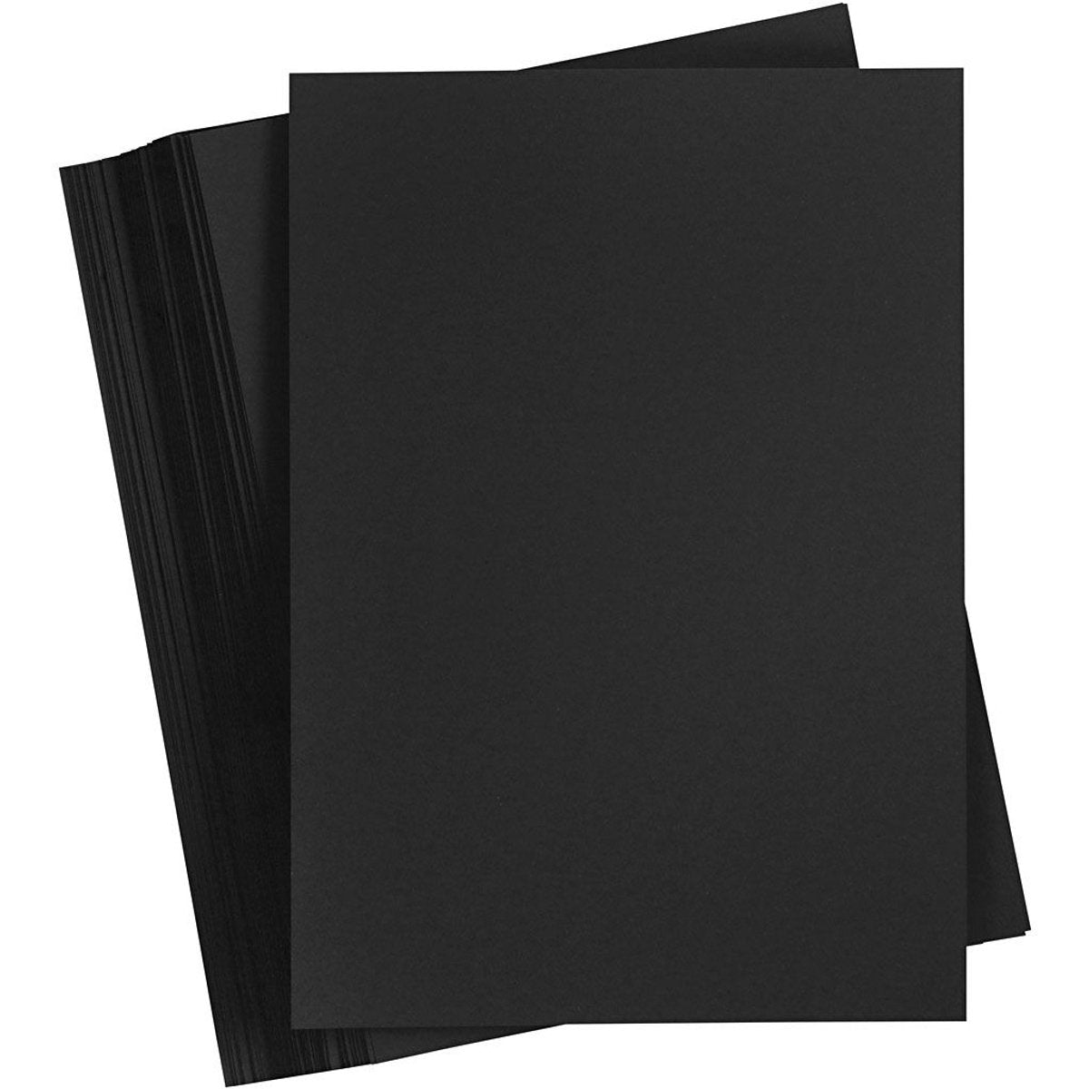 Creativ company carton noir 180 grammes - carton noir a3 - carton passe-temps - papier solide - papier a3 180 grammes - papier à dessin carton artisanal - 29,7x42 cm - a3 - 100 feuilles