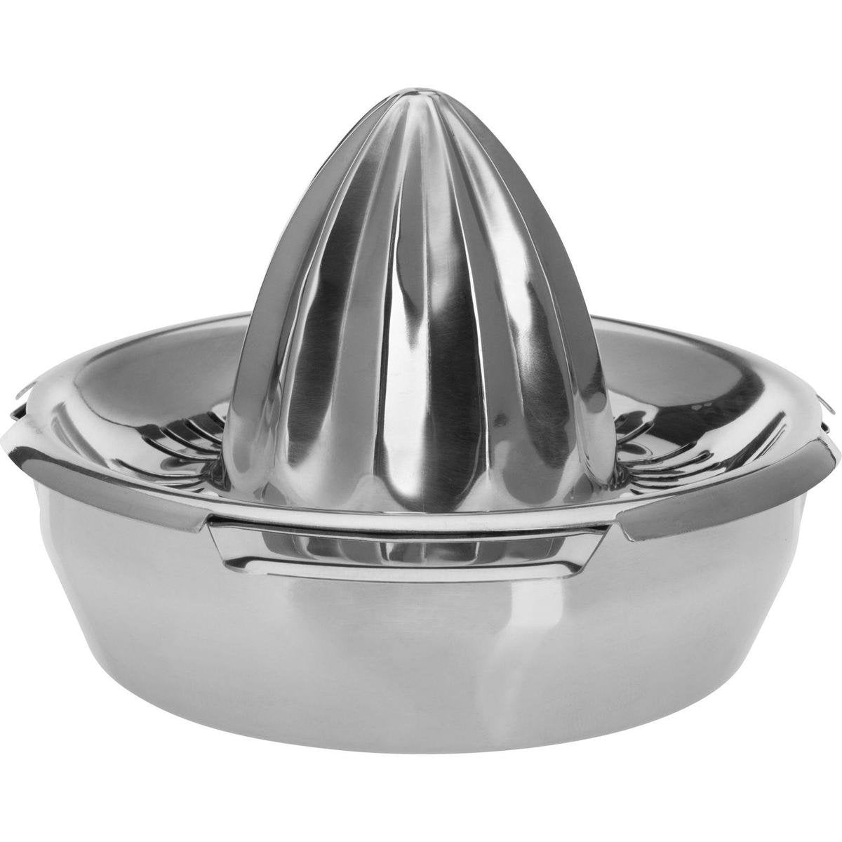 Presse-agrumes Westmark avec réservoir à jus, diamètre : 13,8 cm, capacité : 350 ml, acier inoxydable, argent, 30942260