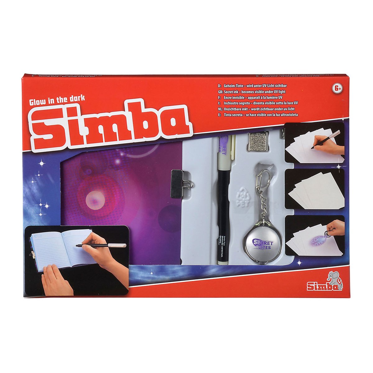 Journal Simba avec code secret du stylo