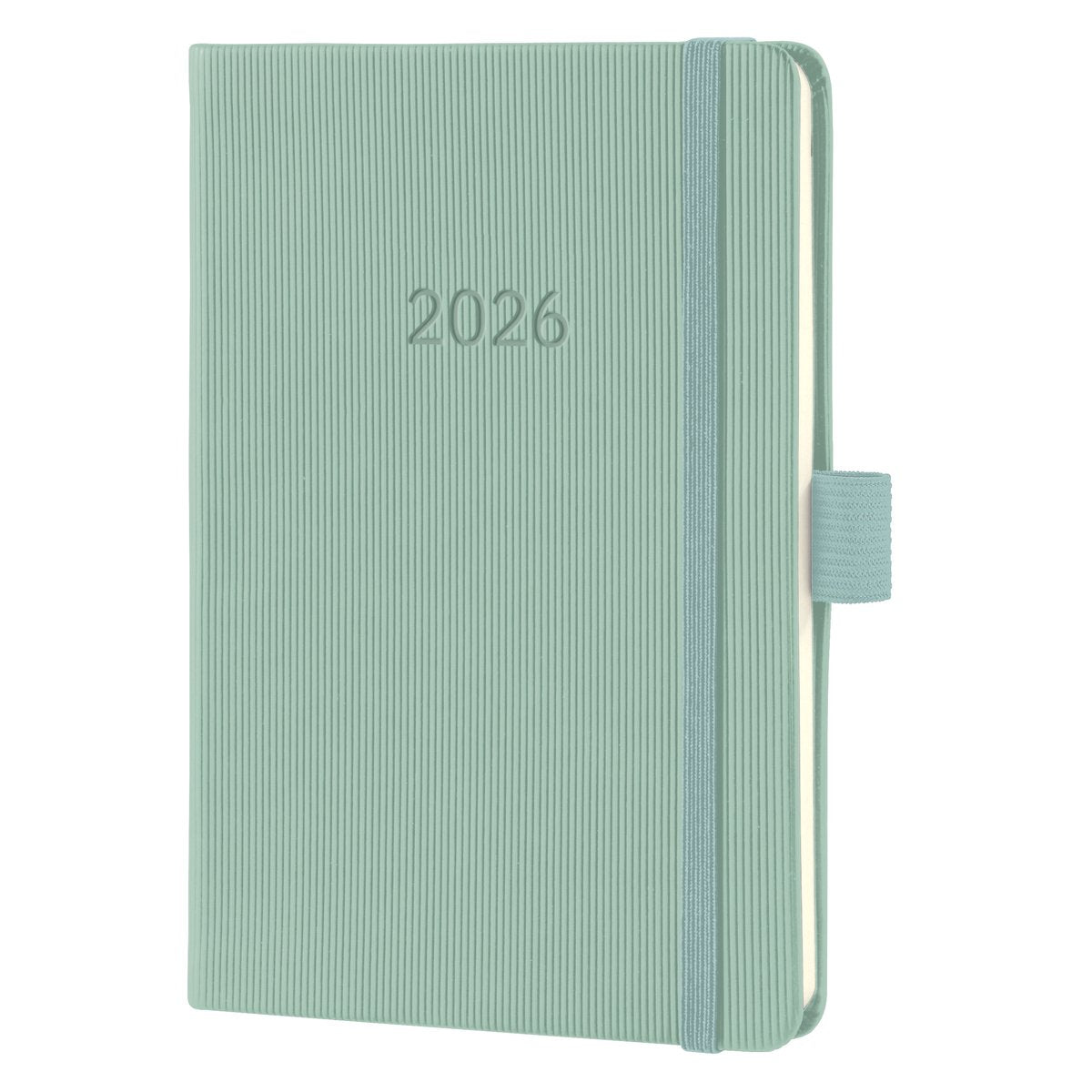 Agenda hebdomadaire Sigel 2026 conceptum - format a6 - menthe - couverture rigide - si-c2673