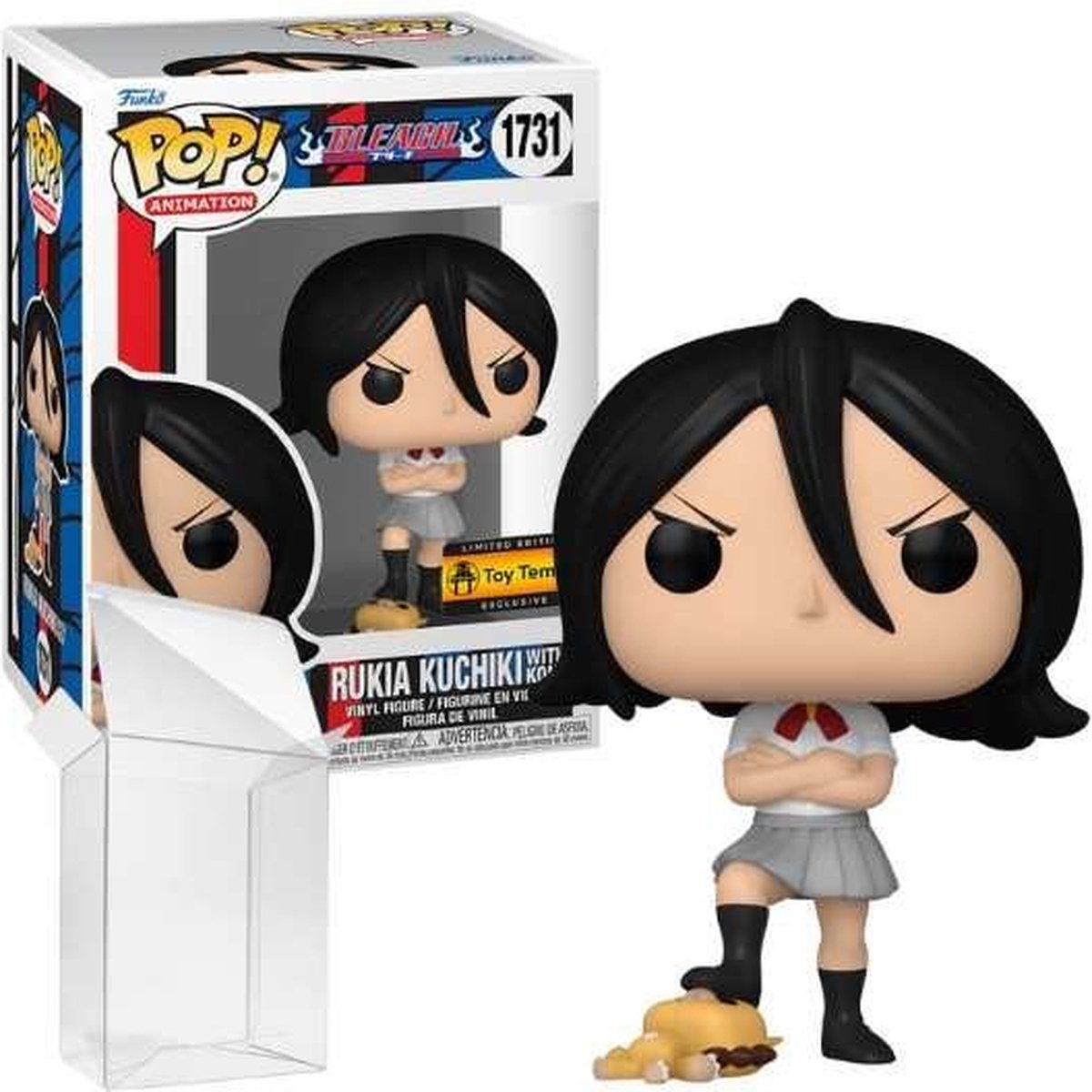 Funko-pop ! animation : Bleach - Rukia Kuchiki avec Kon #1731 Toy Temple Exclusive