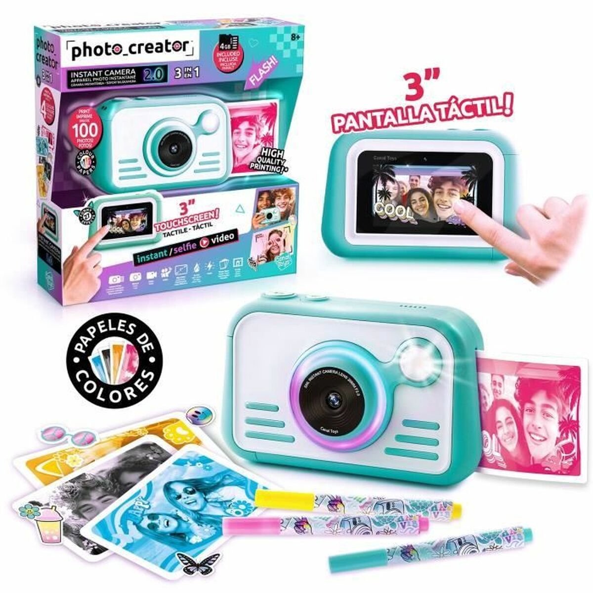 Canal Toys - Creator - Papier photo pour appareil photo instantané - Clk 046