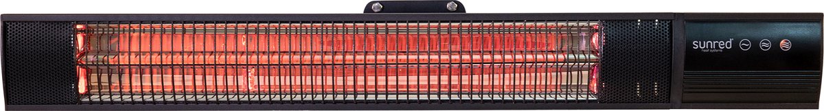 Sunred Sunred Wall chauffer Diamond Dark 2000 W Rose Gold Carbon Black