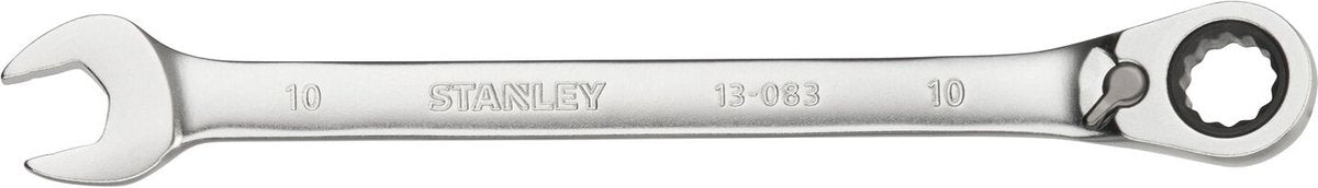 Stanley - clé mixte réversible fatmax avec cliquet 10 mm - clé à fourche - outil pour clé - 1 pièce(s)