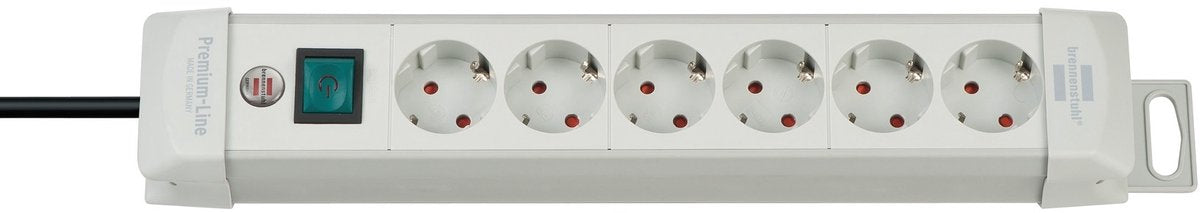 Brennerstuhl multiprise 6 pcs gris clair
