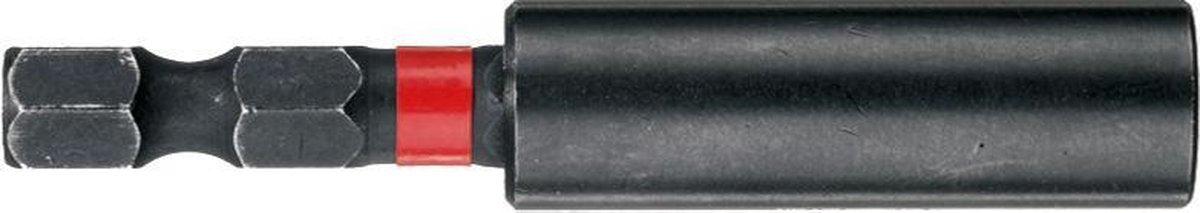 Milwaukee accessoires porte-embout magnétique Shockwave avec enregistrement ¼ hex, 60 mm - 4932352406