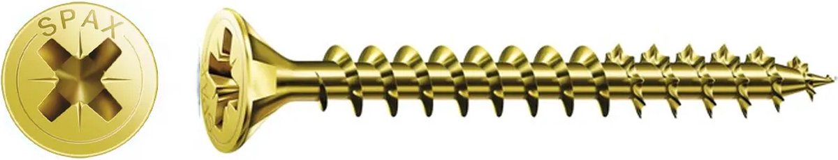 Vis à bois Spax 3,0x35mm - philips z1 - 75 pièces