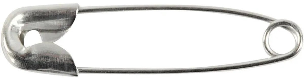 Creativ Company Safety épingles Silver, 100e.