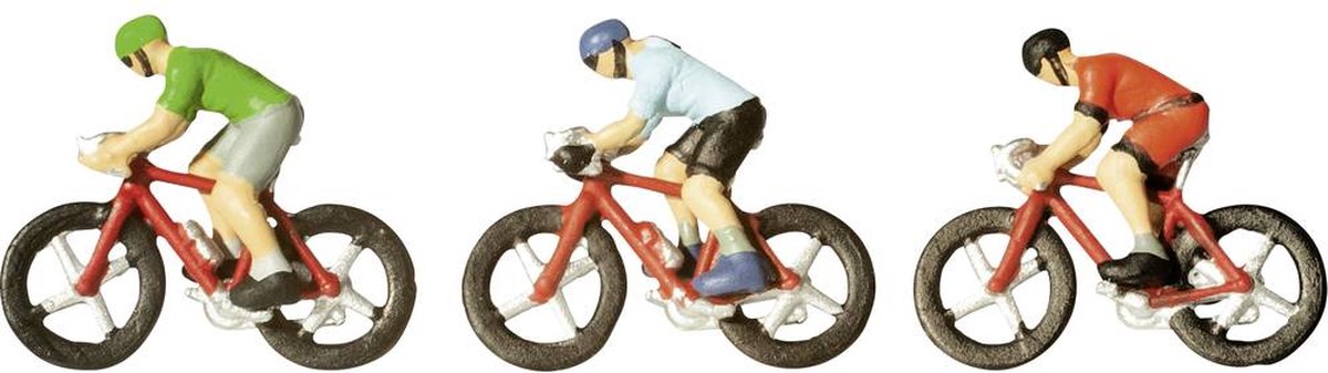 Ni 36897 n figures de cyclistes peintes