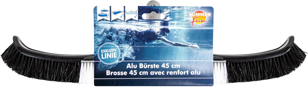 Brosse Summer Fun 45 cm aluminium exclusive