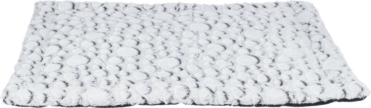 Trixie tapis de couchage pour chien Mila peluche blanc gris
