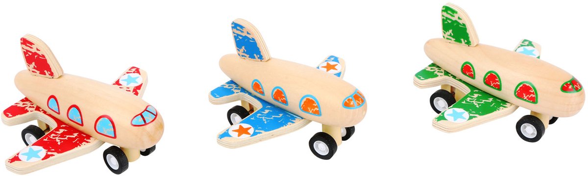 Small foot - rabot à tirer en bois, par pièce