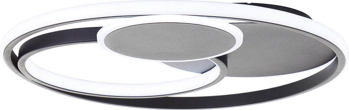 Brilliant runda - plafonnier - LED 51,5w - 3000k-6000k - noir