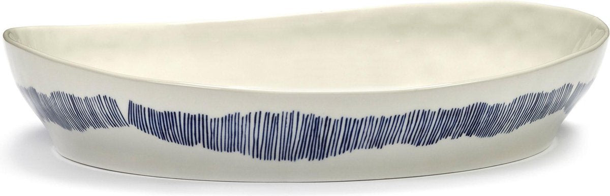 Serax - ottolenghi festive - bol de service s - blanc bleu - 30 ø