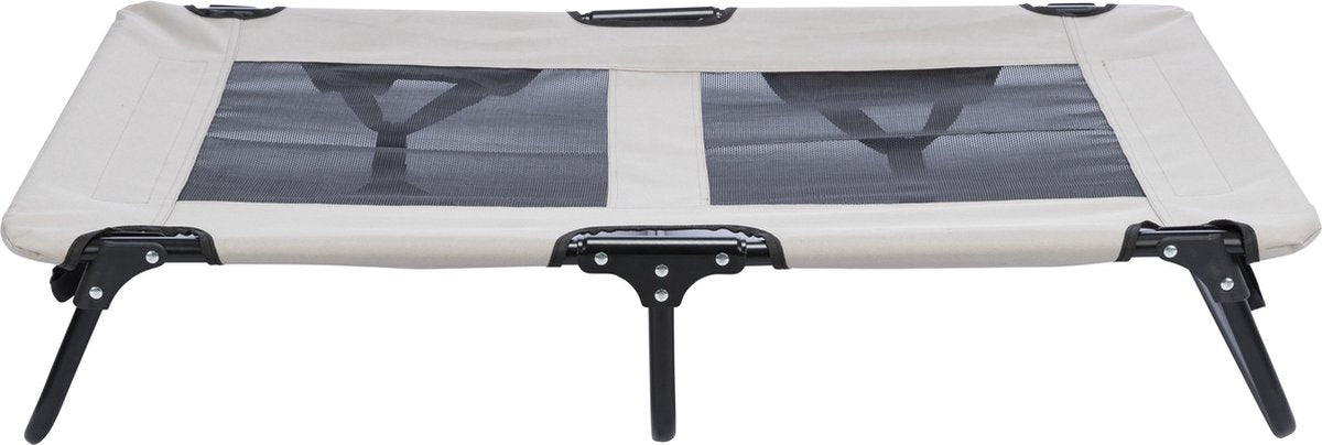 Trixie civière chaise longue pour chien gris noir