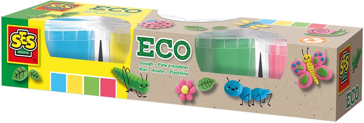 Ses Eco Clay, 4 couleurs