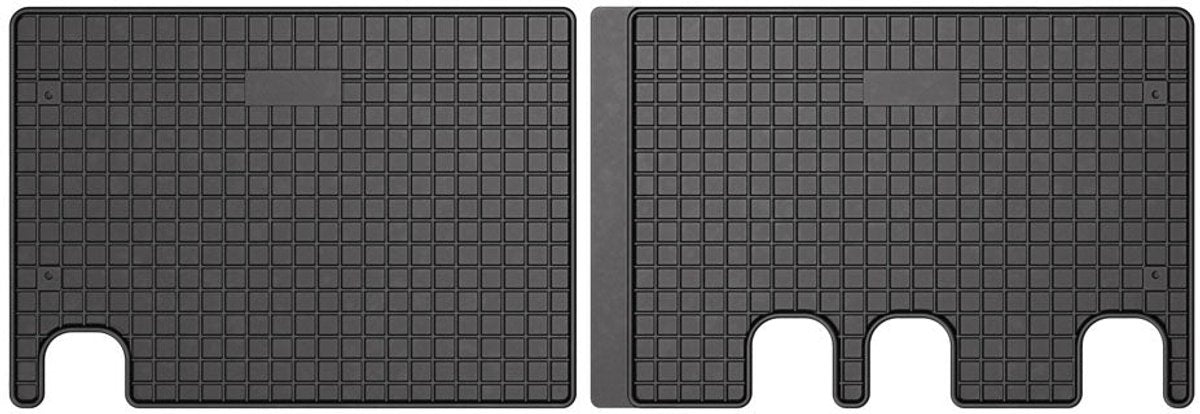Tapis en caoutchouc Frogum Citroën Jumpy 2016-présent (tapis pour 2ème rangée de sièges) -