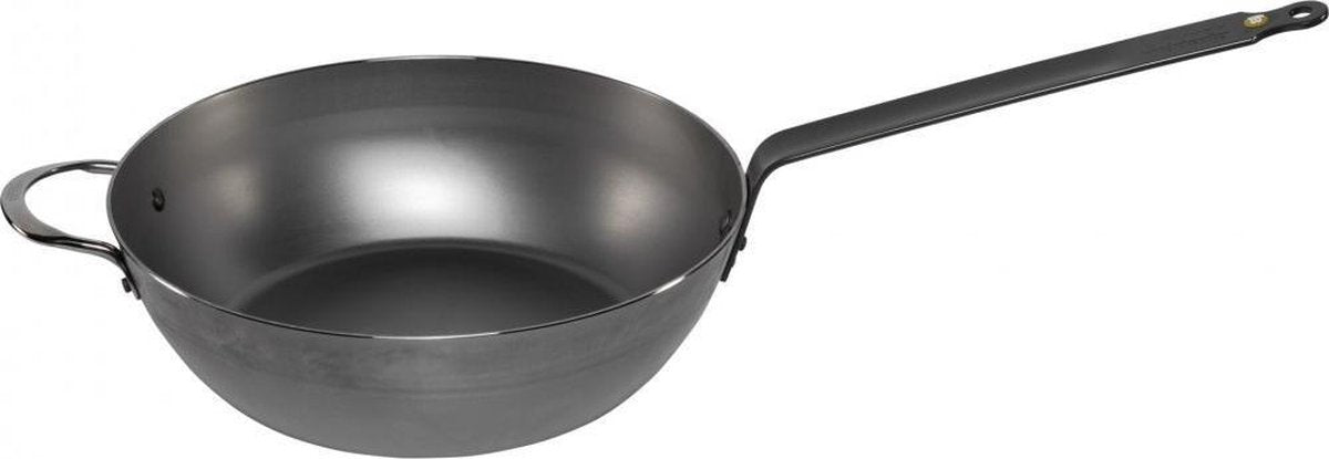 Poêle à frire Debuyer de Buyer Mineral B Element 32 cm – tôle d'acier – sans PFA – revêtement antiadhésif naturel – compatible induction