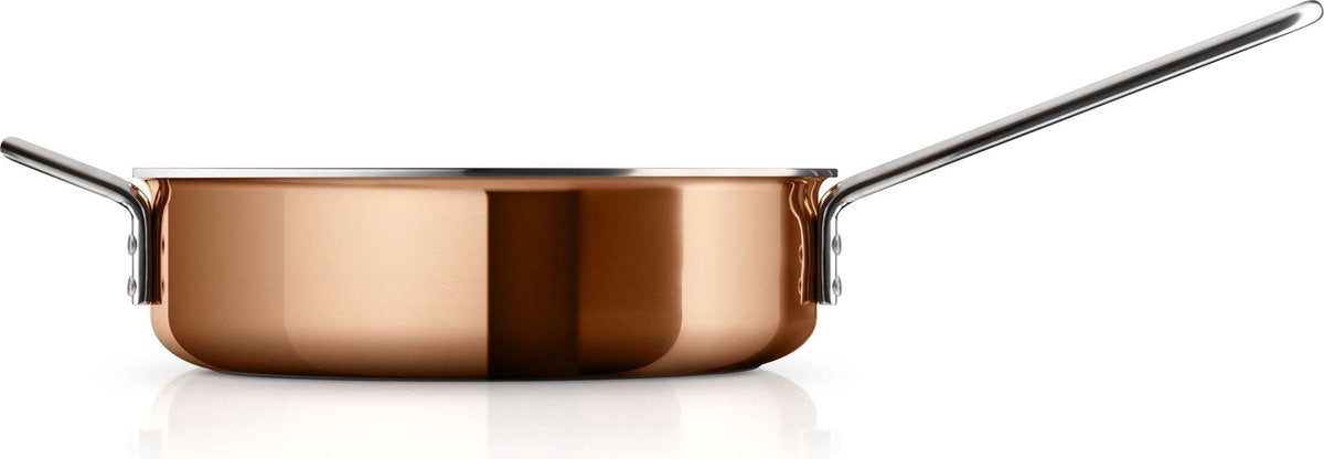 Eva trio - sauteuse multi cuivre ø 24 cm - cuivre - cuivre -