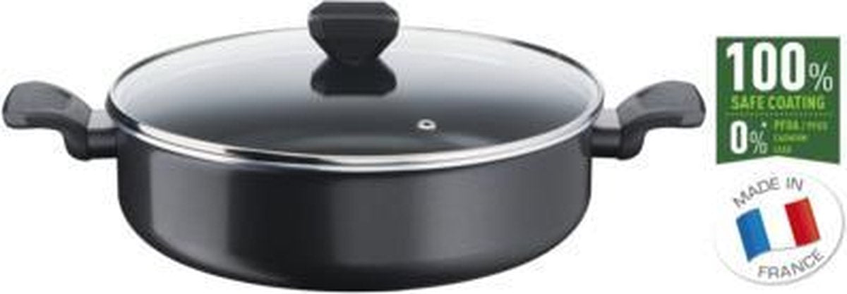 Tefal Simply Clean B5677253 poêle ronde ø 28 cm
